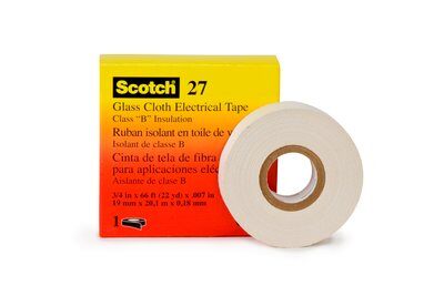 Tape 19mm Glass Cloth Scotch 27 (20m)