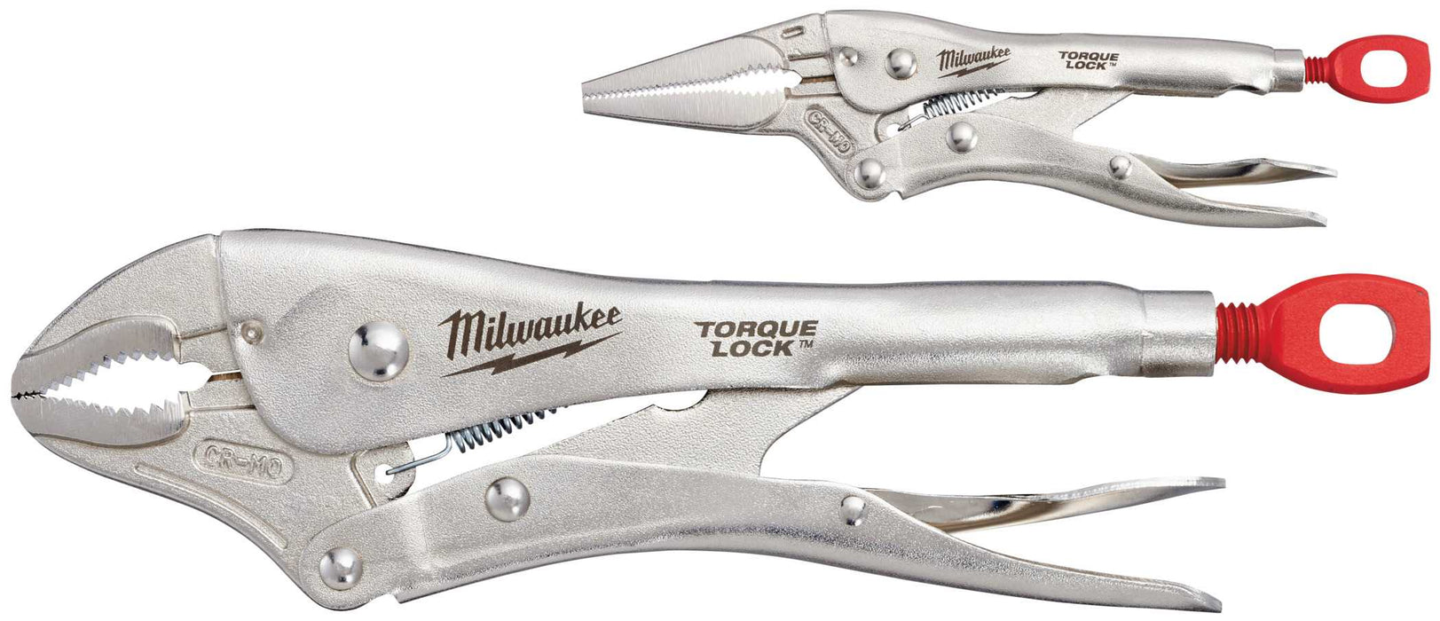 Locking Pliers 10in & 6in Torque Lock 2pk