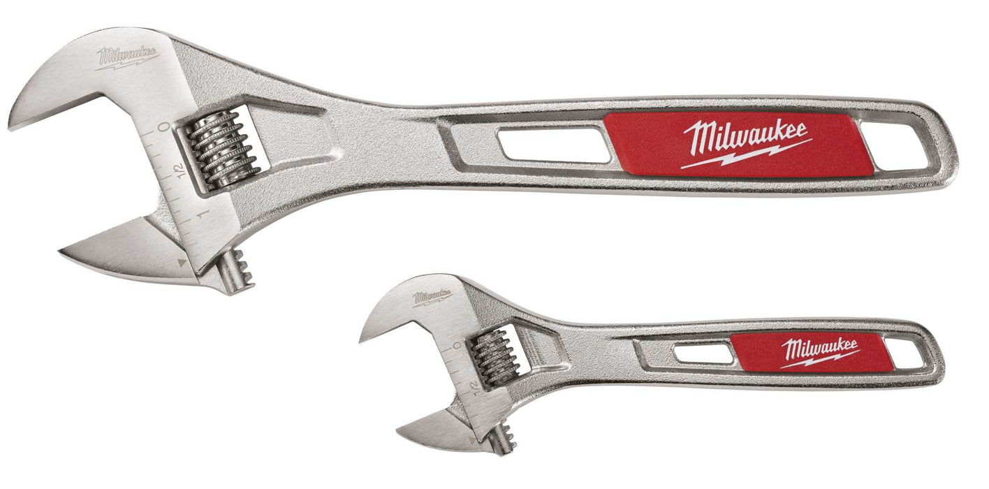 Adjustable Wrench 250mm & 150mm 2pk