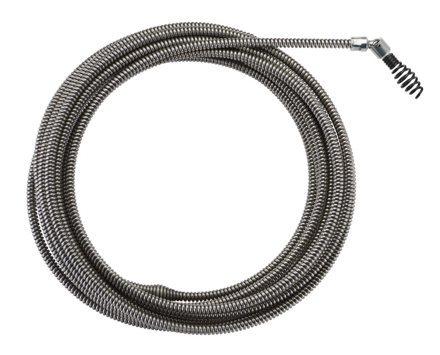 M12 Drain Snake Cable Drop Head 6.4mm x 7.6M