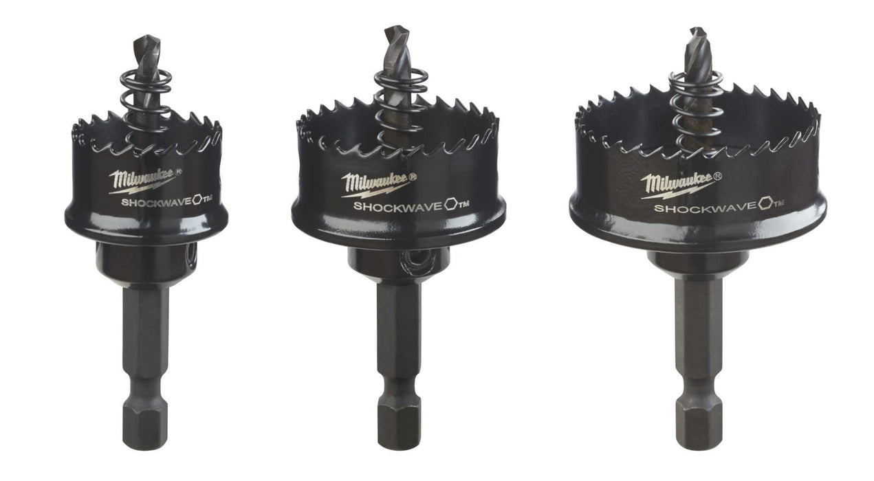 Holesaw Kit Thin Wall 3pc