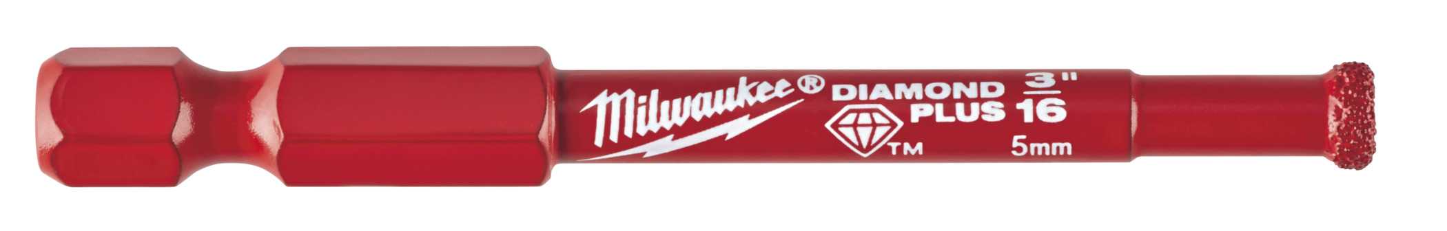 Diamond Plus Holesaw 3/16in 5mm One Piece