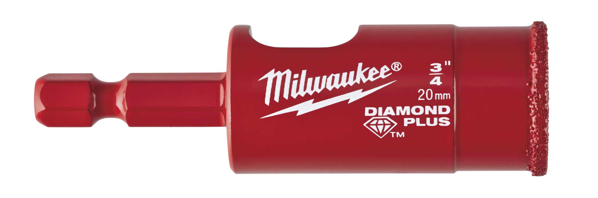 Diamond Plus Holesaw 3/4in 20mm One Piece