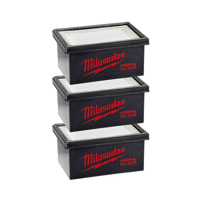 M12 Hammervac Hepa Filters 3Pc