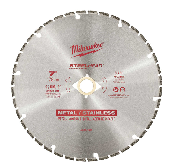 Circular Saw Blade 178mm Steelhead Diamond Cut-Off