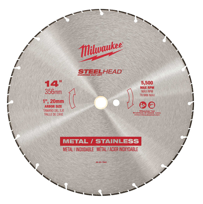 Circular Saw Blade 355mm Steelhead Diamond Cut-Off