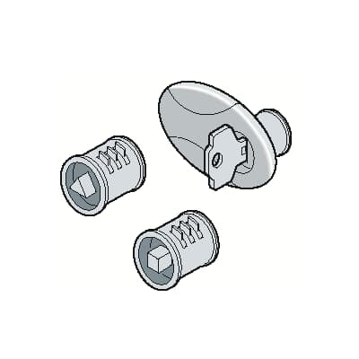 Gemini Lock and Handle