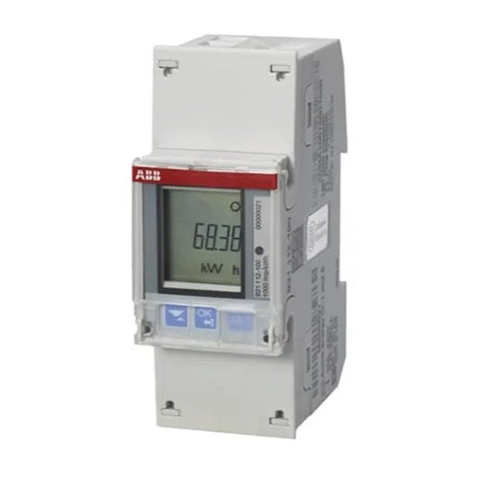 B21 Compact kWh Meter 65A Din Rail Mnt