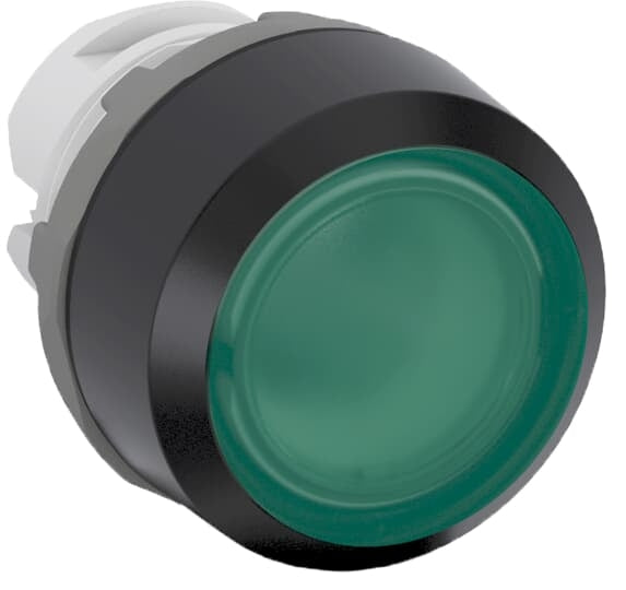 Pushbutton 22mm Illuminated Green