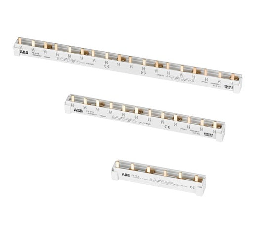 Busbar 3P 10mm2 12way Insulated PS3/12
