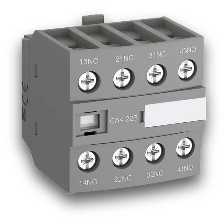 Aux Contact CA4-22E Front 2N/O 2N/C (AF26-AF38)