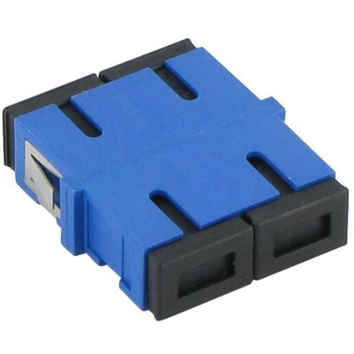 Fibre Adaptor SC SM Duplex R/Flange Blue
