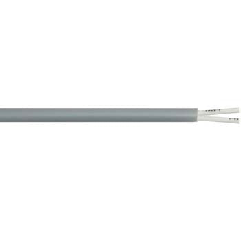 Cable 1mm 2c Control Flex Grey Numbered