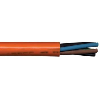 Cable 1mm 5c EPR/PUR LSHF 300/500V Orange