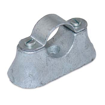 Conduit Hospital Saddle 32mm Galv