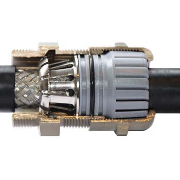 Cable Gland 16mm EMC Feed Through