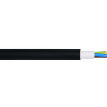 Cable 2.5mm 3c NBR Heavy Duty Flex Black