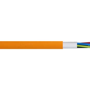 Cable 4mm 5c NBR Heavy Duty Flex Orange