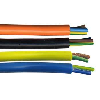 Cable 1mm 2c Ordinary Duty Flex Orange