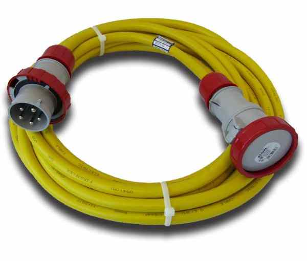 Power Supply Lead 10m 63A Heavy Duty