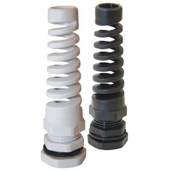 Gland Nylon 12mm with Support Grey IP68