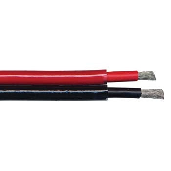 Cable 10mm 2c Marine Twin Flex Tinned Rd/Bk 90Deg