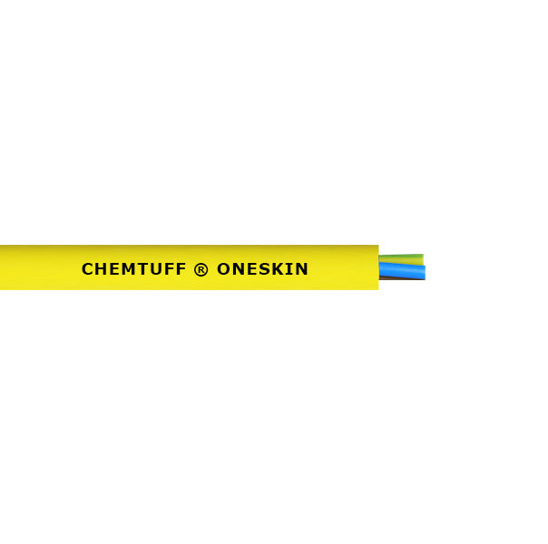 Cable 1.5mm 3c Chemtuff Oneskin Flex V90HT Yellow