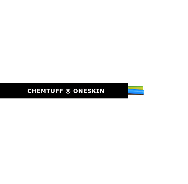 Cable 4mm 3c Chemtuff Oneskin Flex V90HT Black