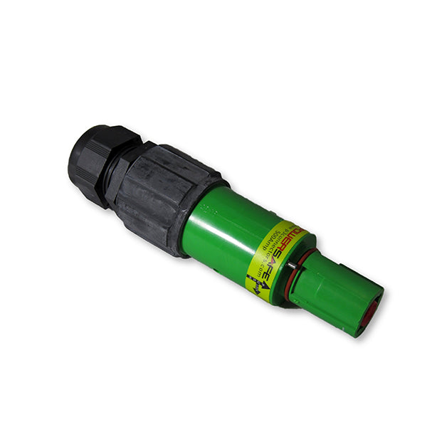 Cable MT Line Drain Connector 500A Male IP67 Green