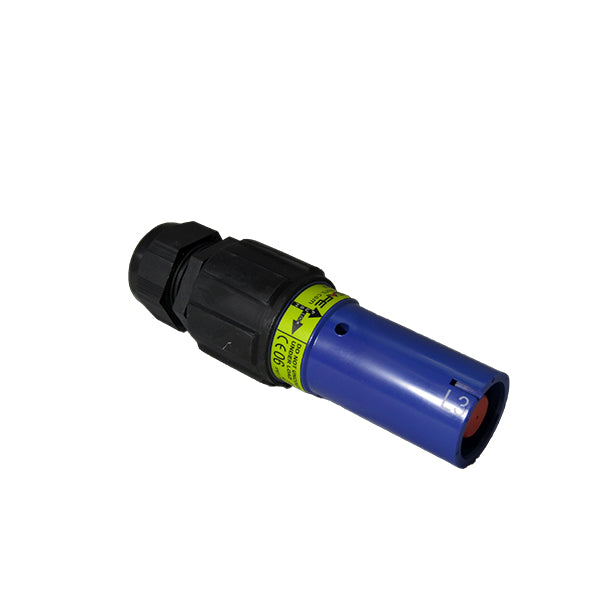 Cable MT Line Source Connector 500A Female IP67 Blue