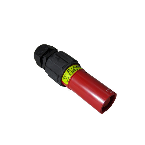 Cable MT Line Source Connector 500A Female IP67 Red