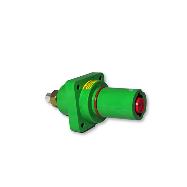 Panel MT Panel Drain Connector 500A Male IP67 Green
