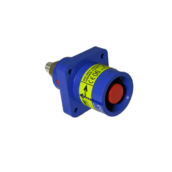 Panel MT Panel Source Connector 500A Female IP67 Blue