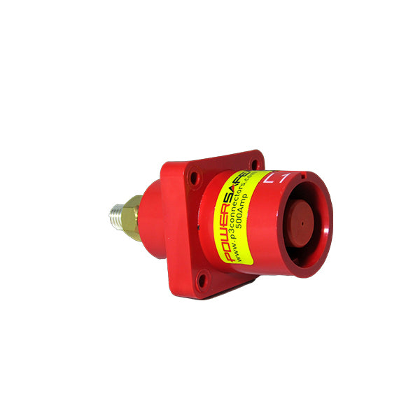 Panel MT Panel Source Connector 500A Female IP67 Red