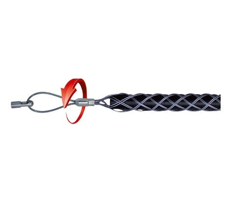 Runpotec Cable Pulling Grip w/Thread 19-25mm