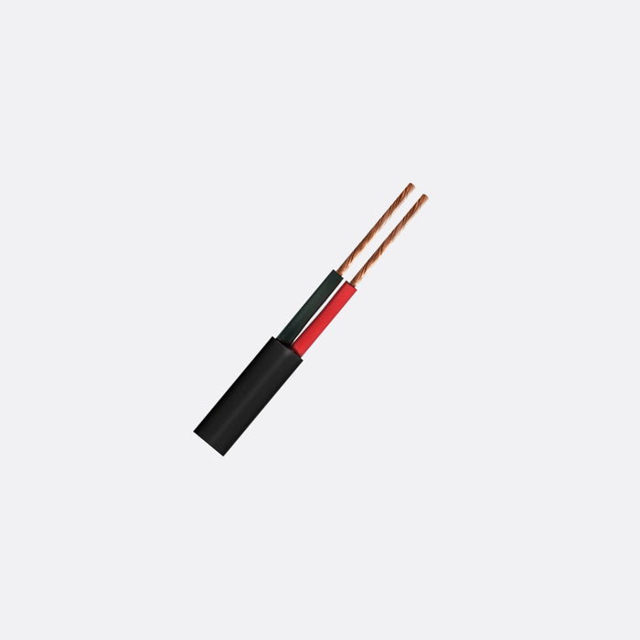 Tycab Cable Auto 2c 2mm Black Dbl Insulated 75Deg PVC PUC