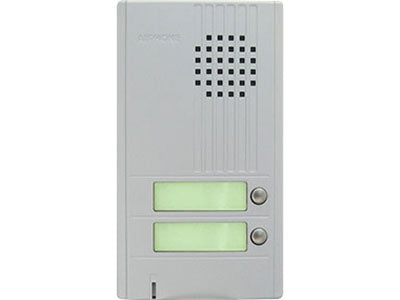 DA Door Entry Station for 2 Apartments Silver