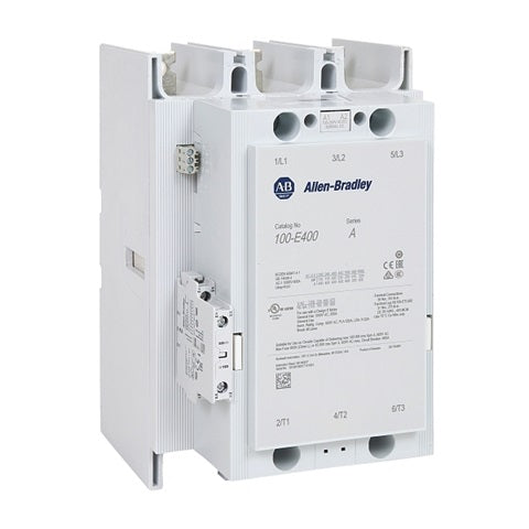 Contactor 220kW 400A 3p 100-250V AC/DC 1N/O 1N/C