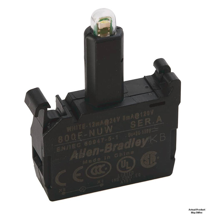 800F LED Moudule Latch Mount 24-120VAC/DC White