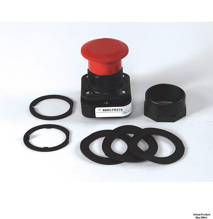 Pbutton 30mm Mushroom Push/Pull Twist 1N/C Red