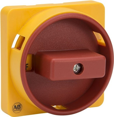 Handle Type N 54mmx54mm Red/Yellow Legend Text 0-1