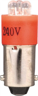 Lamp BA9S LED 24V AC/DC Green