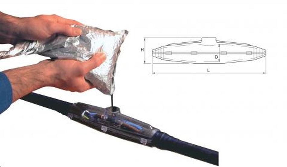 Cast Resin Jointing Kit MZ0 250mmx35mm