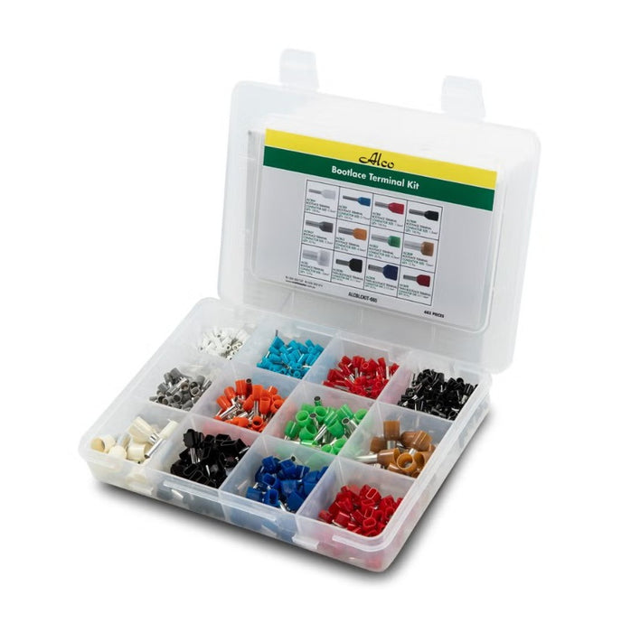 Bootlace Insulated Terminals Kit 689pc No Tool