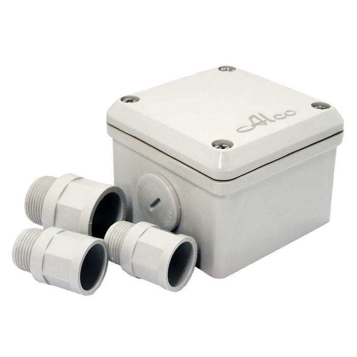 Junction Box 85x85x62mm IP56 PVC Grey