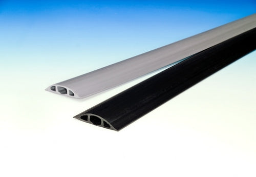 Carpet Floor Duct Black 2m Length