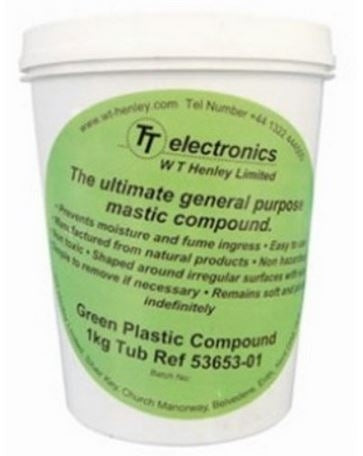 Green Plastic Compound 1kg