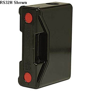 Red Spot Fuse Holder 32A 660V Front Wired Black
