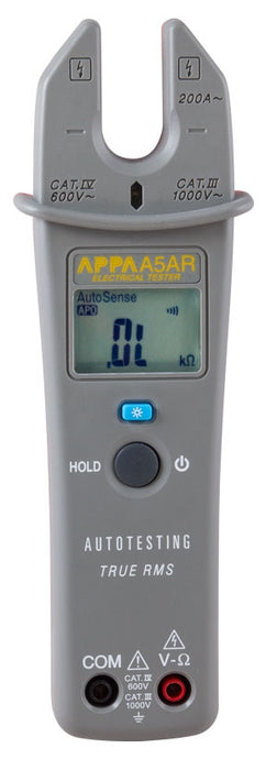 Clampmeter AC Auto Ranging 200A TRMS Fork Type