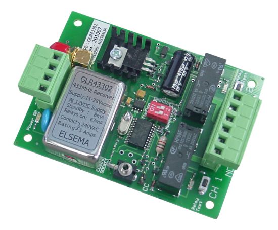 Receiver 2-Channel 433MHz Gigalink